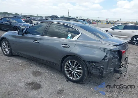 2019 Infiniti Q50 3.0T Luxe из США, поврежденный, VIN JN1EV7AP8KM541274